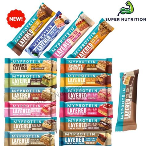 Layered Protein Bar 1 Bar 1 Piece 6 Layered Bar Myprotein Lazada