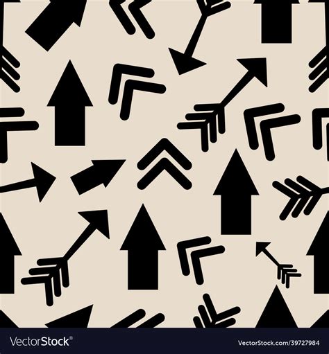 Arrow pattern Royalty Free Vector Image - VectorStock