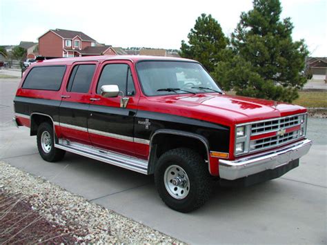 1987 Chevrolet Suburban Silverado 4x4 For Sale Photos Technical