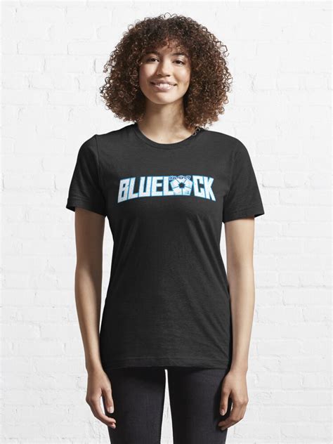 Blue Lock Logo T Shirt By Easyotaku Redbubble Blue Lock T Shirts Blue T Shirts Manga