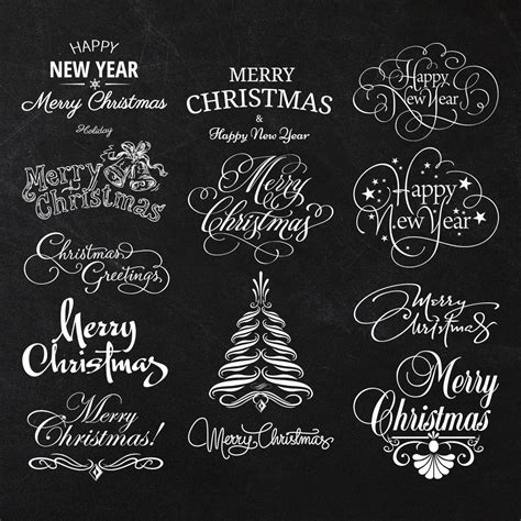 Merry Christmas Card Hand Lettering – Christmas Picture Gallery