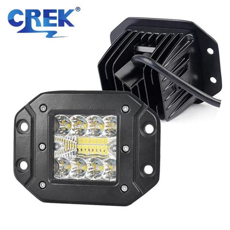 Wholesale 5 Flood Spot Offroad LED Work Light For Truck Flush Mount