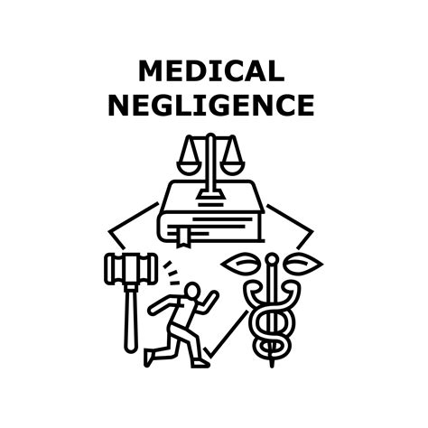 Ilustración De Vector De Icono De Negligencia Médica 9906410 Vector En Vecteezy