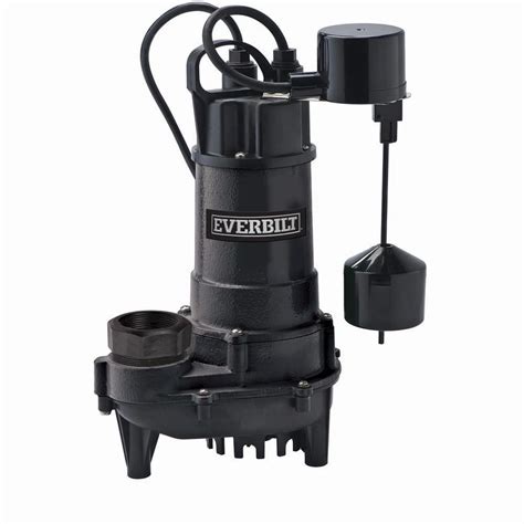 Everbilt 1hp Submersible Sump Pump The Home Depot Canada