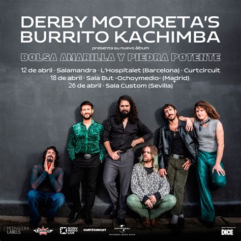 Derby Motoretas Burrito Kachimba Regresa Este Con Un Tercer Lbum