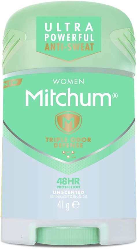 Amazon Mitchum Clear Gel Anti Perspirant Deodorant Unscented