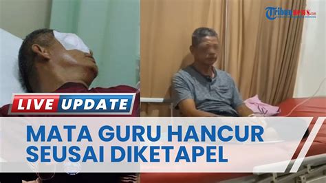 Mata Guru Sman Rejang Lebong Hancur Seusai Diketapel Orangtua Siswa