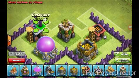 Clash Of Clans HDV 8 Village GDC Anti 3 Etoiles YouTube