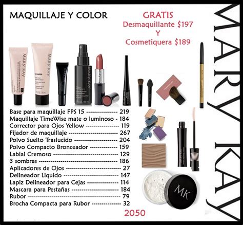 Paquete Maquillaje Y Color De Mary Kay Envio Gratis 205000 En Mercado Libre