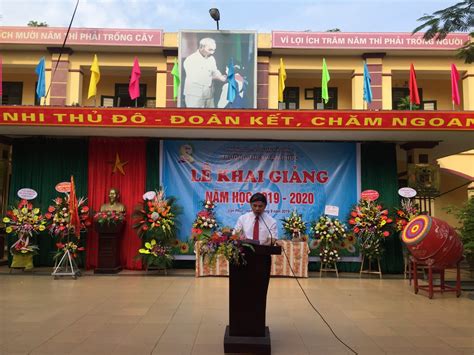 Khai Giảng Năm Học 2019 2020 Trường Thcs Vạn Phúc