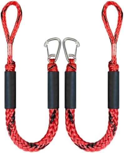 Amazon Ft Bungee Dock Line Boat Ropes For Docking Line Mooring