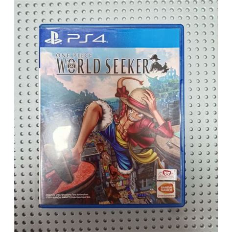 แผ่นเกม Ps4 มือ2 Onepiece World Seeker Shopee Thailand