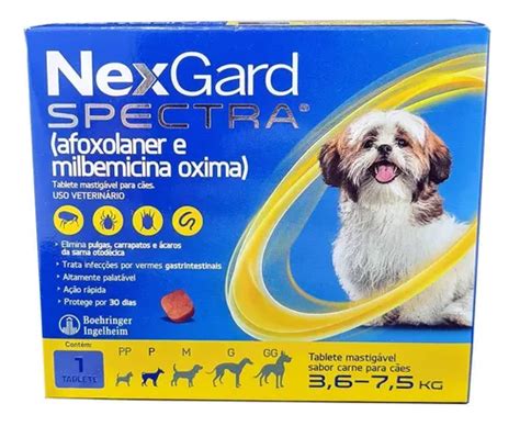 Nexgard Spectra Case De A Kg Tableta Boehringer Mercadolibre