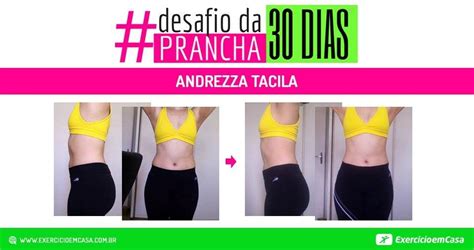 Treino Em Casa Antes E Depois Desafio Da Prancha