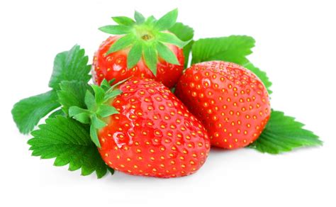 Premium Photo Strawberries On A White Background