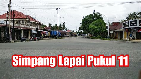 Simpang Bypass Lapai Pkl Titik Penting Dalam Kota Pariaman Youtube