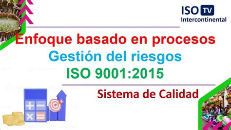 Enfoque Basado En Procesos En Iso 90012015 Youtube