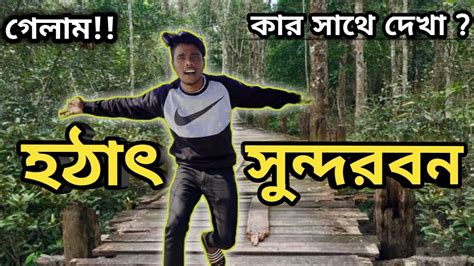 হঠাৎ সুন্দরবন গেলাম😊কার সাথে দেখা হলো 🤔 Youtube