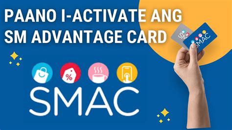 How To Activate Your Smac Sm Advantage Card Youtube