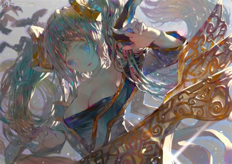 Wallpaper Digital Art Anime Girls Artwork Mythology 1900x1347