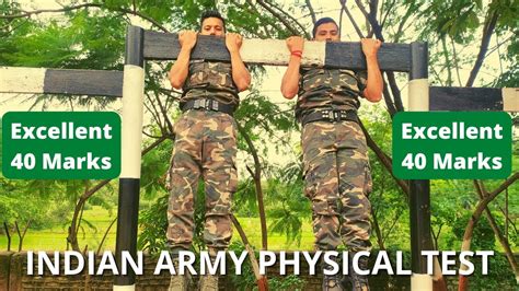 Indian Army Physical Test Pull Ups Chin Ups Beam Lagane Ka Sahi