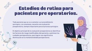 PREPARACIÓN PREOPERATORIA DEL PACIENTE QX PPT Descarga Gratuita