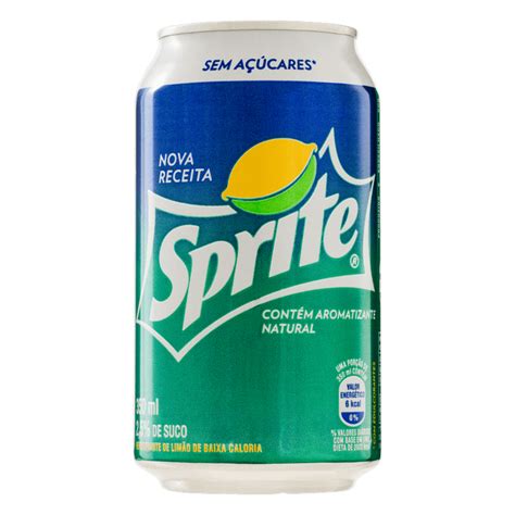 Refrigerante Limão Sem Açúcares Sprite Lata 350ml