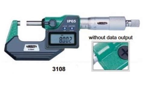 A Insize Digitale Micrometer Mm Schaalverdeling Mm