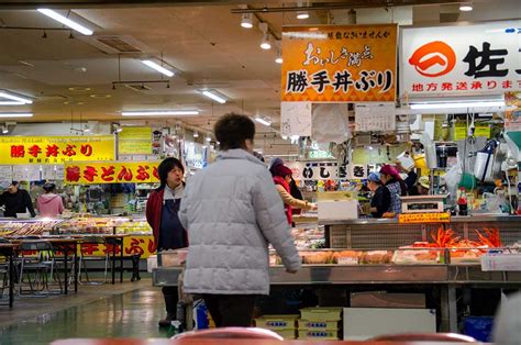 Kattedon at Washo Market in Kushiro, Seafood Donburi as you wish