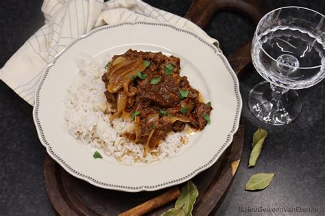 Stifado Grieks Stoofvlees Met Sjalotten Ik Hou Gewoon Van Eten