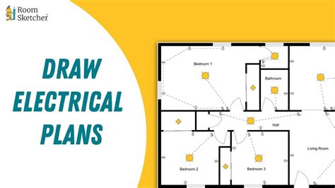 How To Draw An Electrical Plan With Roomsketcher Youtube