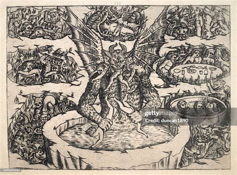 The Devourer Of Souls Horror Hell Demons And Devils Punishment Italian ...