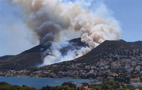 Grote Natuur En Bosbrand Aan De Costa Brava In Llançà En Cap De Creus