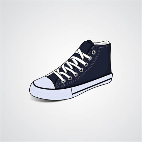 Premium Vector Converse All Star Sneaker Illustration Vector