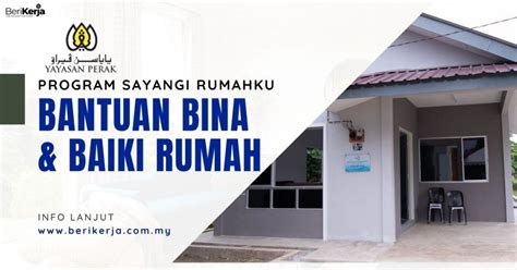 Bantuan Bina Baiki Rumah Untuk Golongan B40 Cara Memohon Program