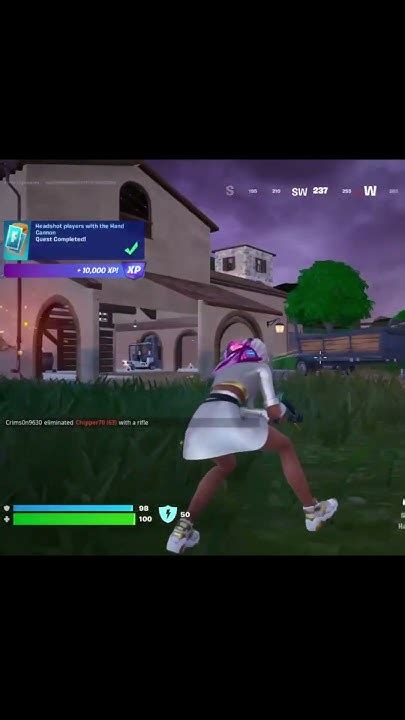 🎯 Headshot Players With The Hand Cannon Fortnite Chapter 5 Season 2 Shorts Fortniteclips