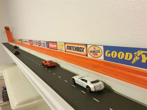 Homemade Hot Wheels Race Track