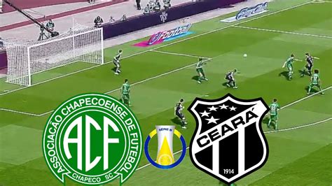 CHAPECOENSE vs CEARA BRASILEIRÃO SERIE B GAMEPLAY FUTEBOL EFOOTBALL PES