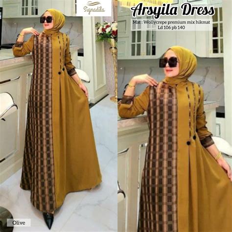 Jual 0223 ARSYILA DRESS BY SIGNADILA Shopee Indonesia