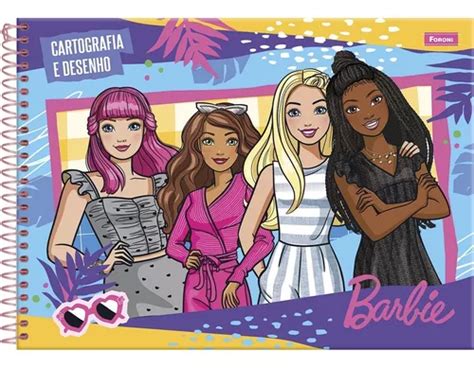 Foroni Barbie Desenho Folhas Brancass Assuntos Unidade X Cm X