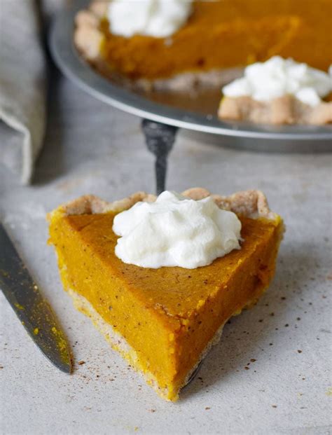 Pumpkin Pie veganer Kürbiskuchen Elavegan