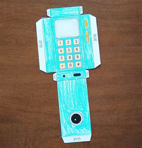 Printable Cell Phone Papercraft For Kids Artofit