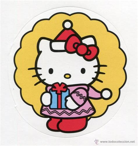 Pegatina Hello Kitty Navidad Mira Mis Otras Pe Vendido En Venta