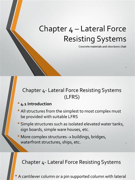 Lateral Force Resisting Systems | PDF | Building | Mechanics