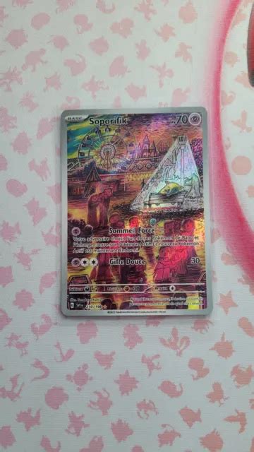 CARTE POKÉMON SOPORIFIK Secrète 210 198 Ecarlate et Violet EUR 13 00