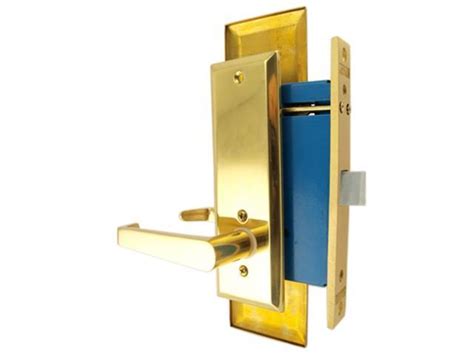 Maxtech Like Marks Metro 116dw 3 Polished Brass Right Hand Heavy Duty Mortise Lock Lever