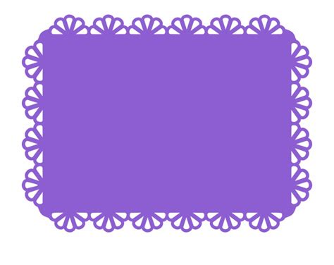 Images For Scalloped Frame Template Scalloped Frame Png Clip Art Library