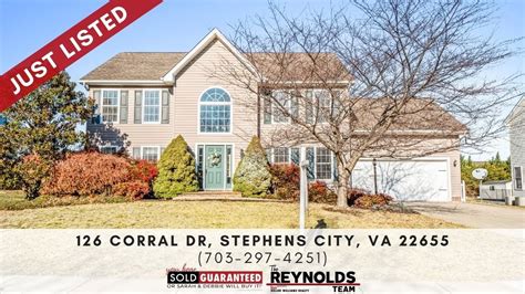 126 Corral Drive Stephens City Va 22655 The Reynolds Team 703 297