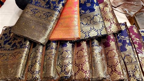 Purnima Saree Alpona Sarees Expensive Pure Soft Silk Katan Saree