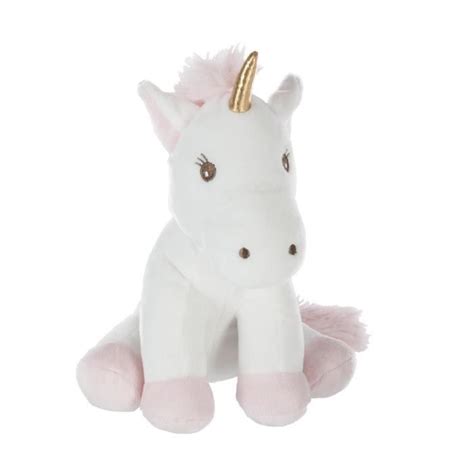 Peluche Licorne H22 Cm Rose Atmosphera Createur D Interieur